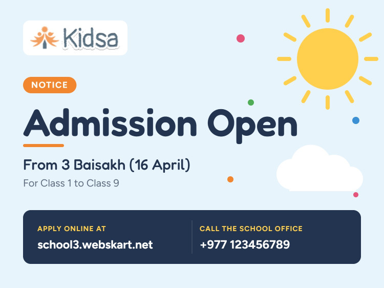 Admission Start